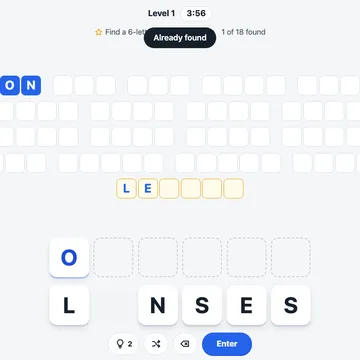 Anagram Scramble