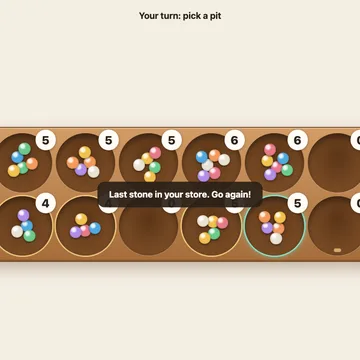 Mancala Stones