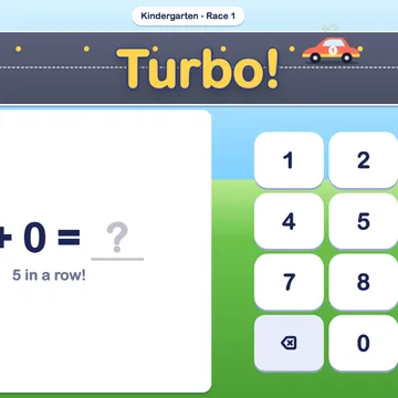 Math Facts Race